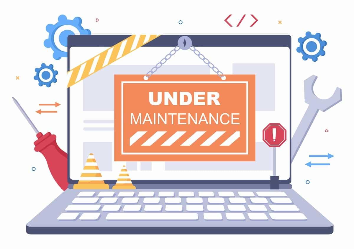 maintenance de site web