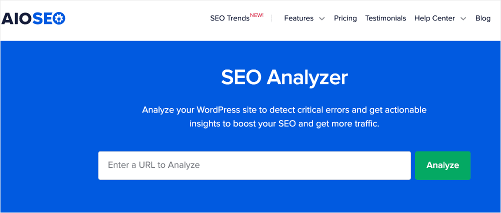 analyse seo online